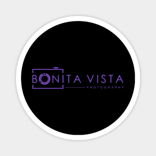 Bonita Vista Photography Logo Purple Magnet